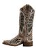 Corral Women's Sequin Wing & Cross Inlay Western Boots - Square Toe, Black, hi-res