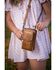 Image #8 - STS Ranchwear by Carroll Women's Bandera Quickdraw Crossbody Wallet, Caramel, hi-res