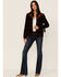 Idyllwind Women's Hillcrest Embroidered Suede Jacket, Brown, hi-res