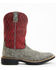 Image #2 - Twisted X Men's Tech X Performance Western Boot - Broad Square Toe, Red, hi-res
