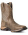 Image #1 - Ariat Boys' Anthem Western Boots - Broad Square Toe, Brown, hi-res