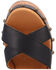 Image #6 - Dingo Women's Lotus Wooden Sandals, Black, hi-res