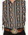Image #3 - Wrangler Men's Checotah Southwestern Print Long Sleeve Snap Western Shirt, Black, hi-res
