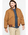 Image #4 - Carhartt Quilted Flannel-Lined Duck Active Jacket, Carhartt Brown, hi-res