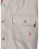 Image #2 - Ariat Men's FR Solid Long Sleeve Button Down Work Shirt, Silver, hi-res