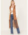 Image #1 - Shyanne Women's Faux Suede Fringe Vest, Brown, hi-res