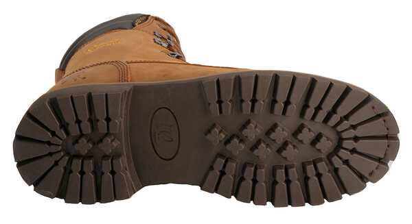 Image #11 - Chippewa Men's Heavy Duty Waterproof & Insulated Aged Bark 8" Work Boots - Steel Toe, Bark, hi-res