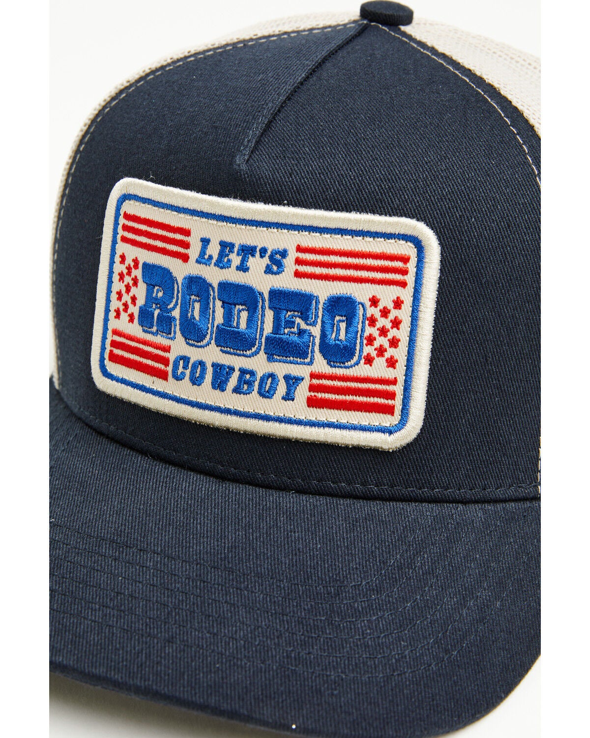Image #2 - Cody James Boys' Let's Rodeo Cowboy Ball Cap, Blue, hi-res