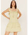 Image #1 - Heartloom Women's Rianne Ruffle Tiered Dress, Green, hi-res