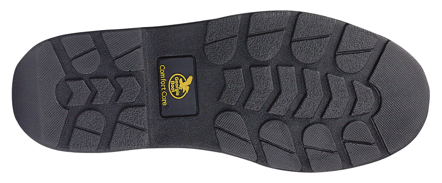 Image #5 - Georgia Boot Men's Eagle Light Wide Load Work Boots - Steel Toe, Dark Brown, hi-res