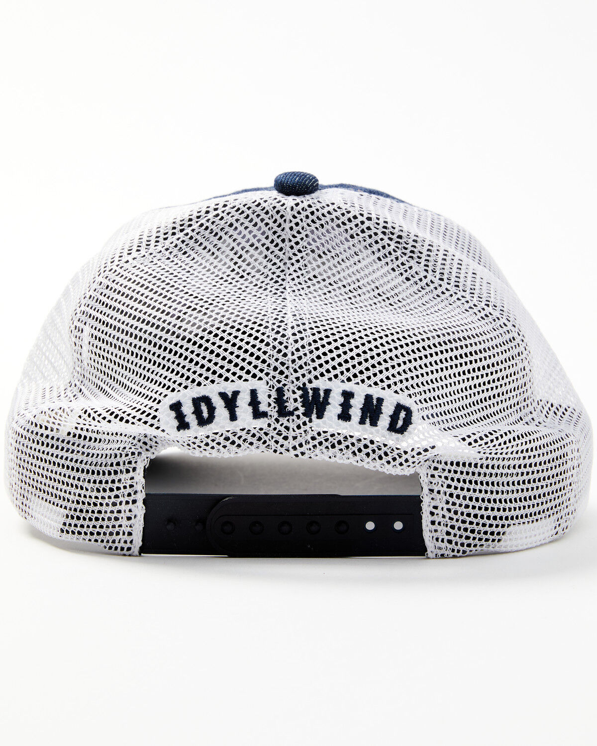 Image #3 - Idyllwind Women's Music Is Medicine Embroidered Mesh Back Ball Cap, Dark Blue, hi-res