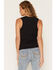 Image #4 - Idyllwind Women's Misty Ribbed V Neck Tank, Dark Brown, hi-res