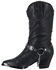 Image #3 - Dingo Women's Supple Pigskin Western Boots - Round Toe, Black, hi-res