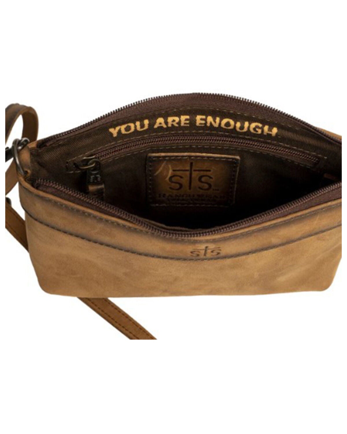 Image #2 - STS Ranchwear by Carroll Women's Grace Crossbody, Brown, hi-res