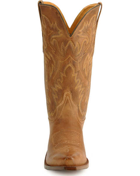 Old West Contemporary Cowboy Boots, Tan, hi-res