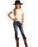 Rock & Roll Denim Girls' Medium Extra Stretch Skinny Jeans , Blue, hi-res
