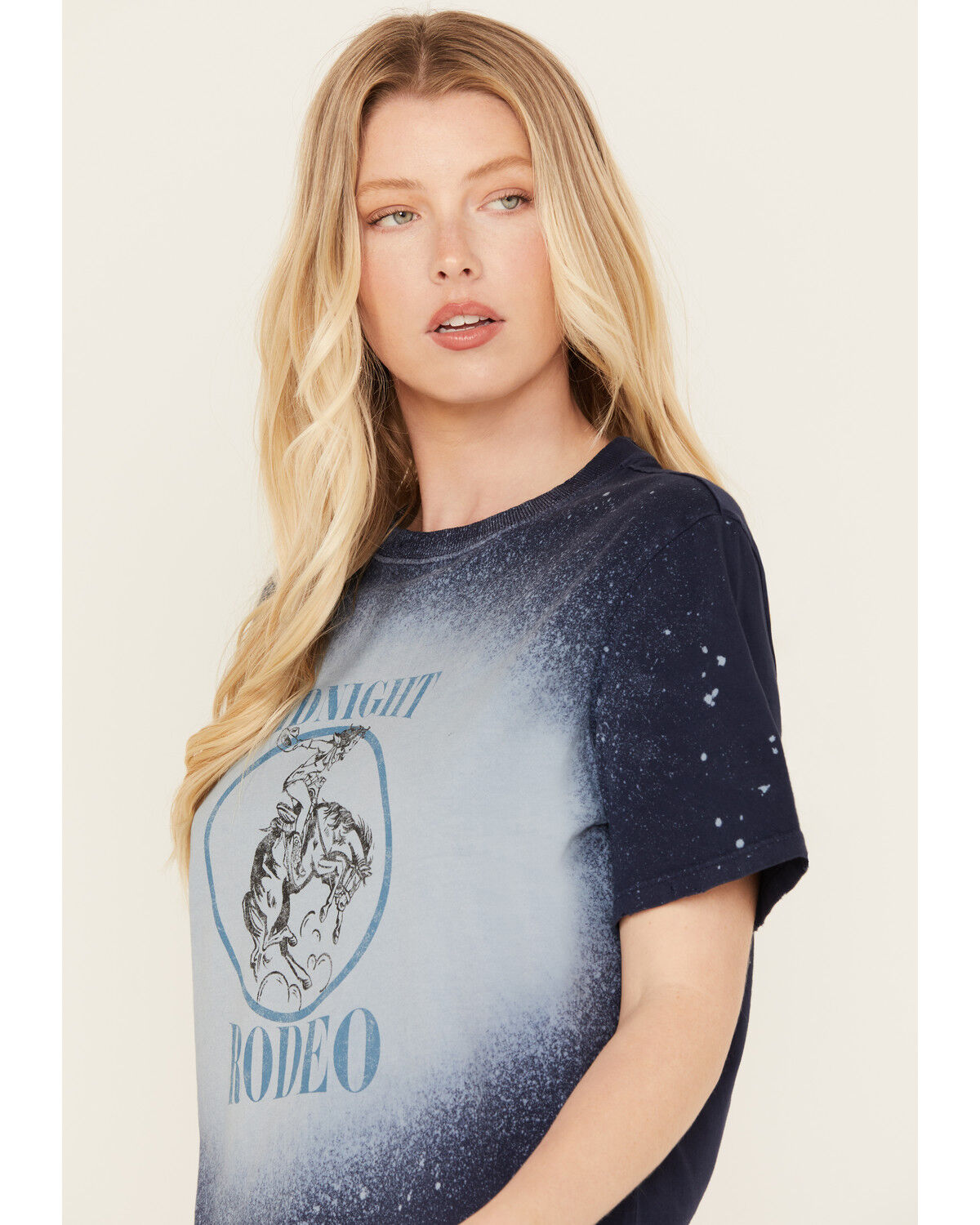 Image #2 - Idyllwind Women's Midnight Rodeo Oversized Graphic Trustie Tee, Blue, hi-res