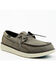 Image #1 - RANK 45® Men's Sanford Western Casual Shoes - Moc Toe, Grey, hi-res