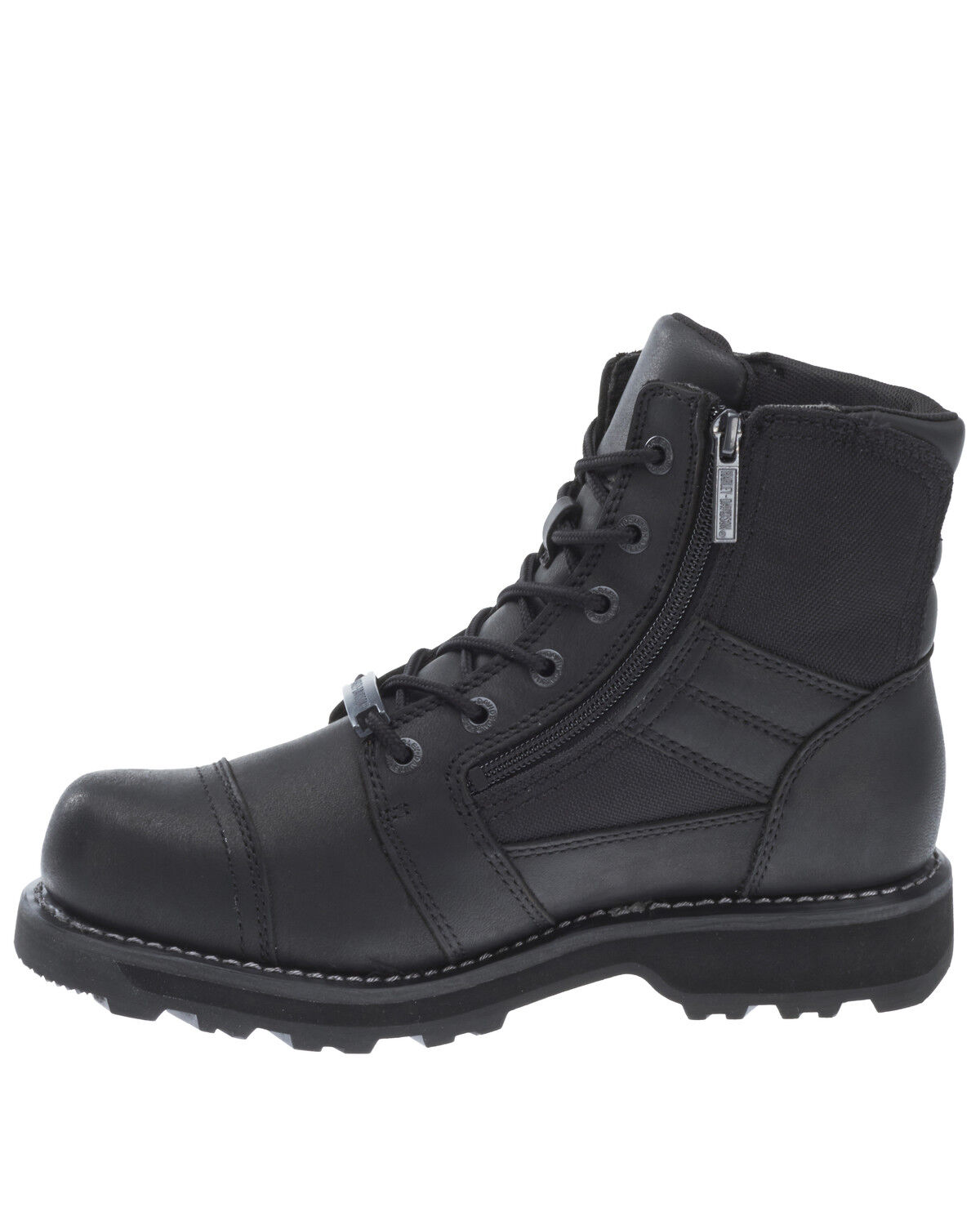 Image #3 - Harley Davidson Men's Bonham Moto Boots - Round Toe, , hi-res