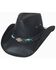 Image #1 - Bullhide Royston Leather Cowboy Hat, Black, hi-res