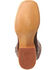Image #7 - Hondo Boots Men's Cowhide Western Boots - Broad Square Toe, Brown, hi-res
