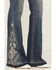Image #2 - Rock & Roll Denim Women's Medium Wash Mid Rise Southwestern Print Trouser Jeans, , hi-res