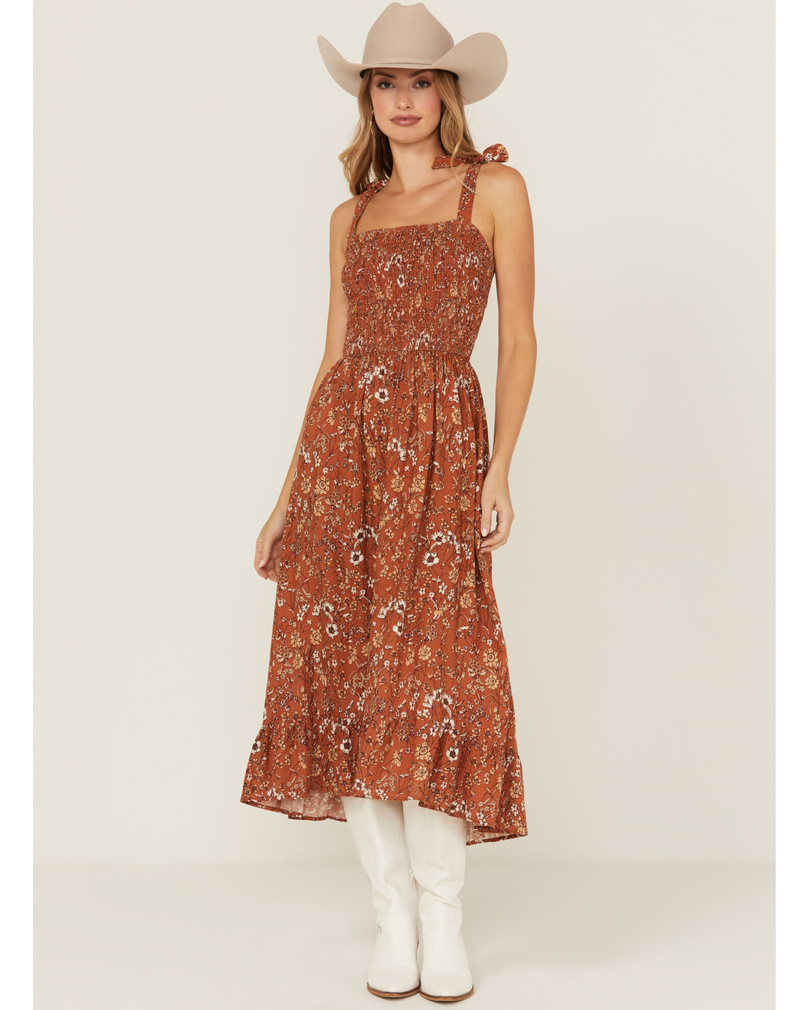 Women's midi sundress hot sale
