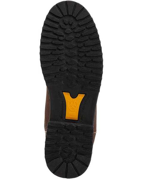Ariat Men's RigTek Waterproof Pull-On Work Boots - Composite Toe, Brown, hi-res