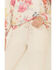 PJ Salvage Women's Happy Blooms Sweatpants, Oatmeal, hi-res