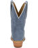 Image #5 - Tony Lama Women's Lea Suede Western Booties - Snip Toe, Light Blue, hi-res