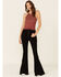 Rock & Roll Denim Women's Rust Studded Ribbed Tank Top , Rust Copper, hi-res