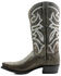 Image #3 - Dan Post Men's Exotic Python Western Boots - Snip Toe, Grey, hi-res