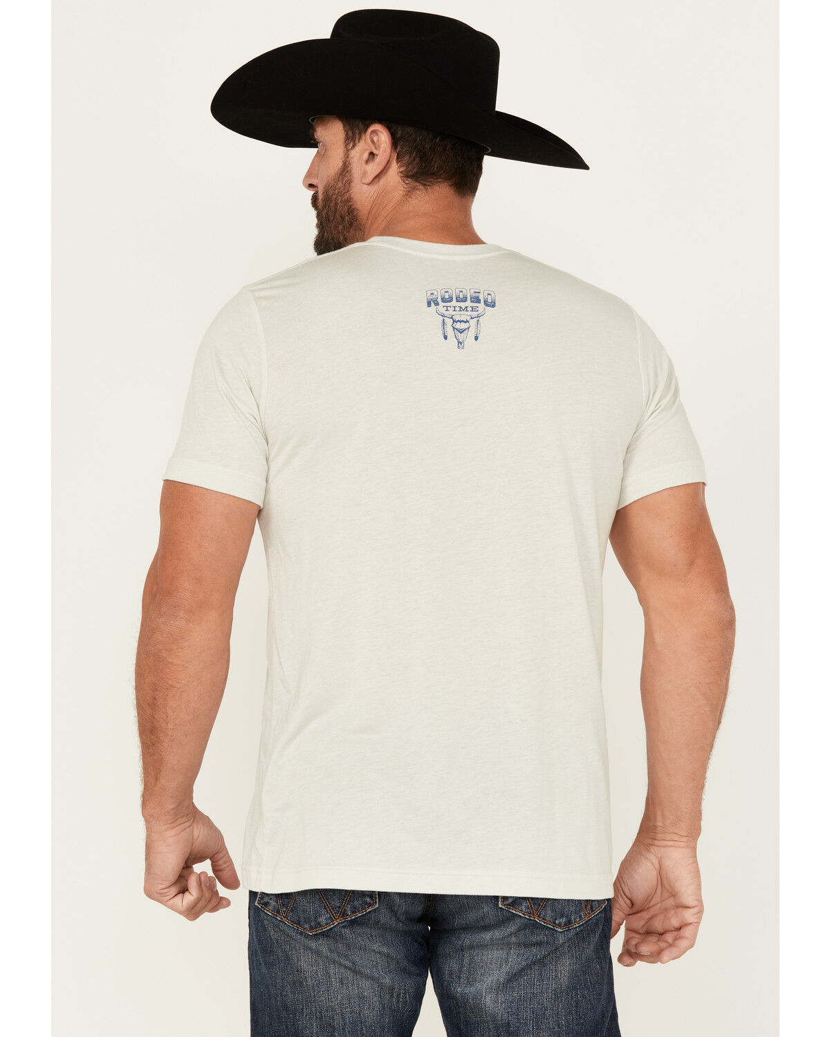 Image #4 - Rodeo Time Men's Ol' Son Short Sleeve Graphic T-Shirt, Off White, hi-res