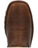 Image #6 - Rocky Women's Legacy 32 Waterproof Pull On Western Boot - Broad Square Toe , Brown, hi-res