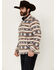 Image #2 - Rock & Roll Denim Men's Striped 1/4 Zip Pullover, Natural, hi-res