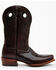 Image #2 - RANK 45® Men's Saloon Western Boots - Square Toe, Black Cherry, hi-res