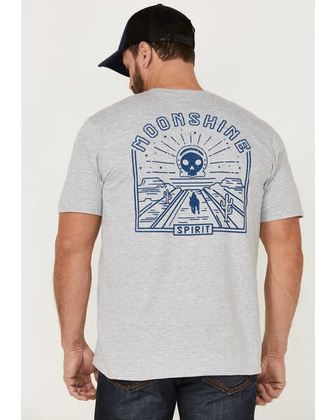 Image #4 - Moonshine Spirit Men's Trail Blazer Short Sleeve Graphic T-Shirt , White, hi-res