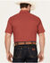 Image #4 - Ely Walker Men's Print Short Sleeve Pearl Snap Western Shirt, , hi-res
