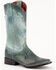 Image #1 - Ferrini Women's Glacier Butterfly Heart Shaft Western Boots - Square Toe, , hi-res