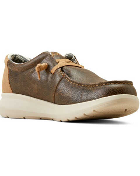 Image #1 - Ariat Men's Brody Hilo Casual Shoes - Moc Toe , Brown, hi-res