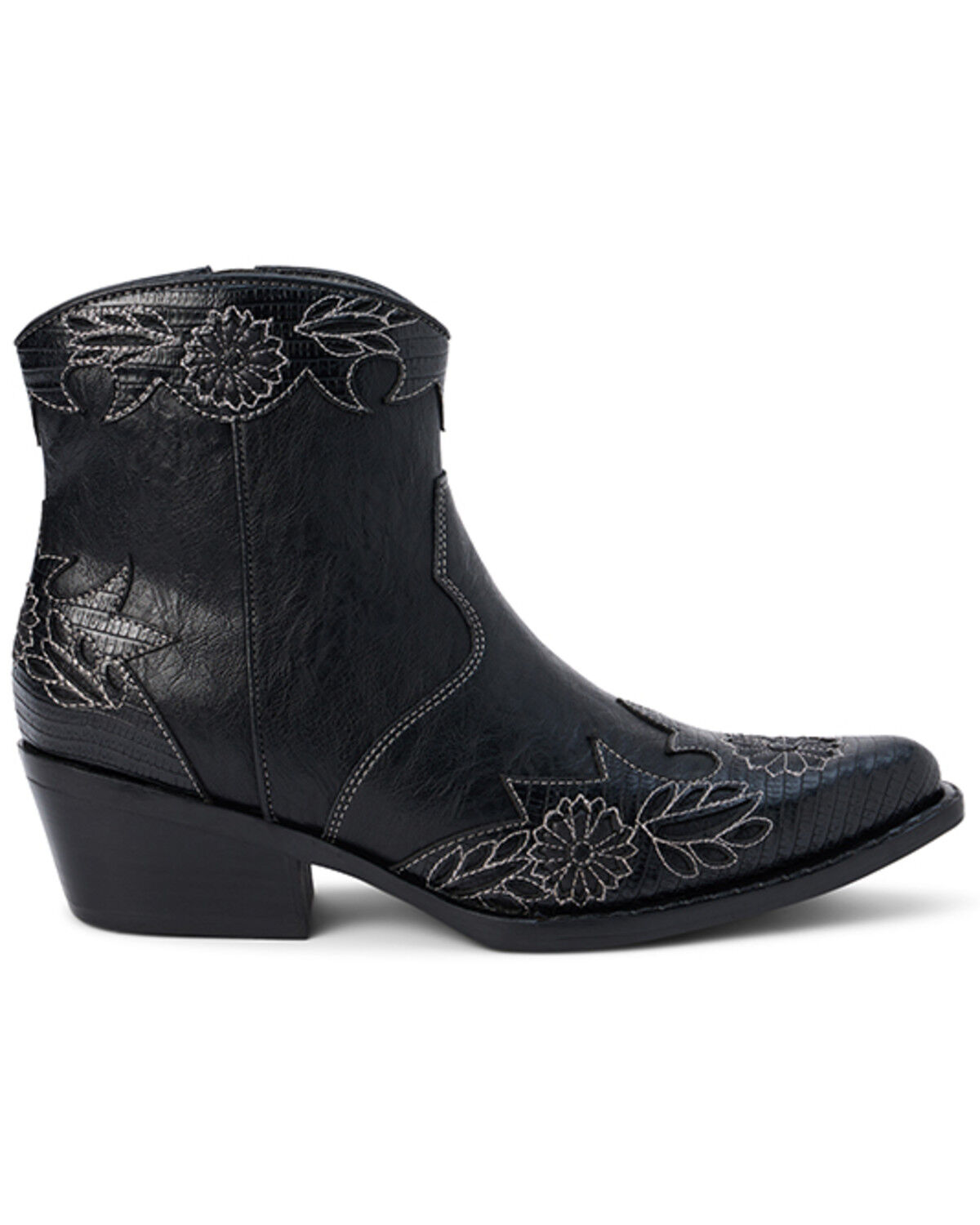 Image #2 - Coconuts by Matisse Women's Savanna Fashion Booties - Snip Toe, Black, hi-res