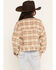 Image #4 - 26 International Women's Plaid Print Jacket, Tan, hi-res