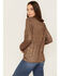 Image #4 - Tasha Polizzi Women's Kylie Leopard Print Turtleneck, Chocolate, hi-res