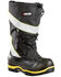 Image #1 - Baffin Men's Hi-Vis Derrick (STP) Waterproof Safety Pull On Work Boot - Composite Toe, Black, hi-res