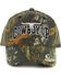 Cowboy Up Allover Camo Ball Cap, Camouflage, hi-res