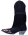 Dan Post Women's Bed Of Roses Western Boots - Snip Toe, Black, hi-res
