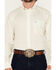 Image #3 - Ariat Men's Wrinkle Free Griffin Geo Print Long Sleeve Button-Down Western Shirt - Big, Cream, hi-res