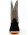 Image #4 - RANK 45® Men's Saloon Roughout Western Boots - Square Toe, Black, hi-res