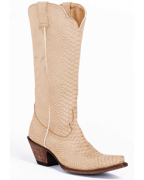 Image #1 - Idyllwind Women's Strut Western Boots - Snip Toe, Ivory, hi-res