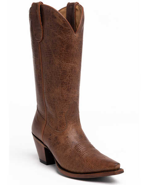 Shyanne Women's Trish Western Boots - Snip Toe, Brown, hi-res